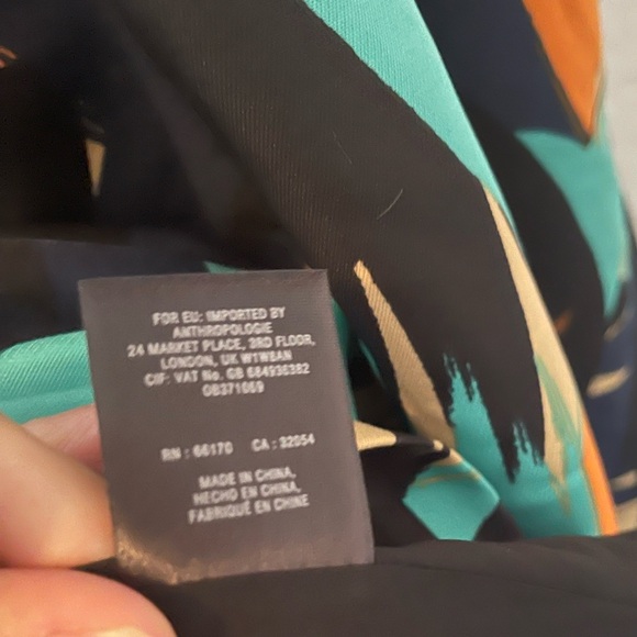 Anthropologie / Moulinette Soeurs / Multicolor Brushstroke Mini Dress - Picture 16 of 16